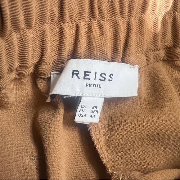 Reiss Frazer Brown Black Side Stripe Track Pants, Petite 4 - Picture 4 of 11